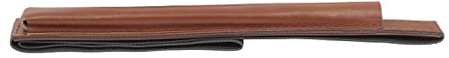 StilGut Pencil-Halter für Apple 12,9″ iPad Pro aus echtem Leder. Stift-Halterung zur sicheren Aufbewahrung des Apple Pens, Cognac - 6
