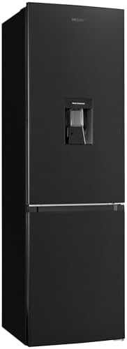 Exquisit Frigorifero congelatore KGC265-70-NF-WS-040C inoxlook-az | Volume 251 L | Frigorifero congelatore senza gelo | Distributore di acqua | Frigorifero freestanding