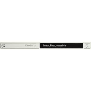 Punto, linea, superficie. Contributo all'analisi degli elementi pittorici