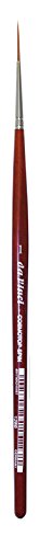 Da Vinci 1280 Series Rigger Brush, Synthetic Fiber, Red, 18.7 x 0.11 x 30 cm