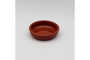 YODECO Pirottini per crema bruciata in terracotta diametro 14 cm, set da 4
