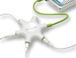Impressive-Power BELKIN - F8Z274EA - ROCKSTAR MULTI HEADPHONE SPLITTER - Pack of 1 --