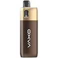 Oneo Pod Kit For Oxva Coils, Ergonomic AFC, 1600mah Large Battery, Metal Body Design, Durability & Reliability, Adjustable RGB Lights, TVDC, 2ml Cartridge No Nicotine, (Silky Brown)