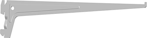 Element System Pro-Support Bracket Single Row, Pack of 2, 7 CM, 3 colours, Length 35 CM, Wall Shelf, White, 18133-00012