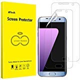 JETech Protector de Pantalla Compatible Samsung Galaxy S7 Edge (NO para S7), Alta Definición TPU, Compatible con Funda, 2 Unidades