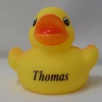 Thomas - Personalised Rubber Duck