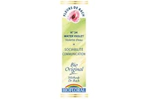 Biofloral, Flores De Bach 34 Water Violet - Violeta De Agua Bio Demeter - 20 ml