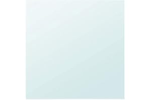 ‎CASAXXL Glasplatte für Kaminofen 70 x 70 cm - Glasscheibe mit 6mm ESG Sicherheitsglas - perfekt geeignet als Funkenschutzplatte - Quadratisch