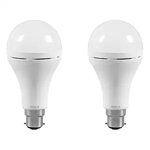 Havells 9W B22D LED Emergency Bulb (Cool Day Light) -Pack of 2