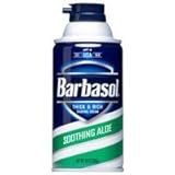 Barbasol Soothing Aloe Thick & Rich Shaving Cream 325 ml