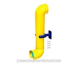  bambus-discount.com Spion aus Kunststoff, gelb-blaues Fernrohr - Kinderspielgeräte für Garten, Spielgeräte für Kinder, Spielturm, Spieltürme