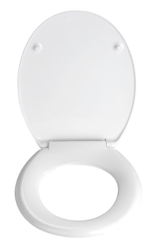 WENKO 19551100 WC-Sitz Sea Life – rostfreie Edelstahlbefestigung, Kunststoff – Duroplast, 38 x 45 cm, Mehrfarbig - 2