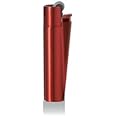 Clipper® Lighter - Edition Metal Flint -Red with Metal Box
