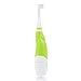 SUNSBELL® Rechargeable Children Sonic Electric Toothbrush + 2 Extra Replacement Brush Heads for 2-4 Ages Kids (Green)