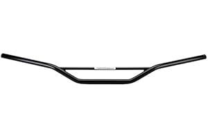 4MOTO Tommaselli MANUBRIO PIEGA ALTA IN ACCIAIO COLORE NERO CON TRAVERSINO PER MOTO OFF ROAD CROSS/ENDURO DIMENSIONI:Lunghezza: A - 872 mm Altezza: C - 125 mm Sporgenza: D - 89 mm Diametro: 22 mm