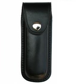 Preisvergleich Produktbild G8DS® Hochwertiges Leder Messeretui schwarz 13 cm