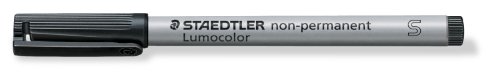 Staedtler 3119 - Lumocolor S wasserlöslich schwarz