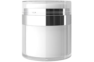 GEHANICO Make up Spender Pumpspender Creme Spender Vakuumflasche Für Creme Luftloses Pumpenglas Leer NachfüLlbare Reisecreme Flasche (30ML)