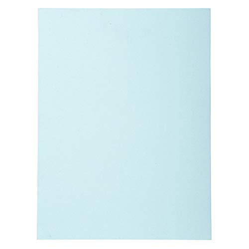 Exacompta 410006E - Lote de 100 Subcarpetas Forever 250  Color Azul Claro