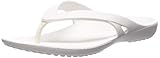 Puntera de TPU suave. Crocs Kadee II Flip Women, Chanclas para Mujer, Blanco (White), 37/38 EU