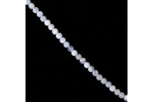 ‎CRYSTALAGE Blue Lace Agate Crystal Beads - 6mm Round by CrystalAge