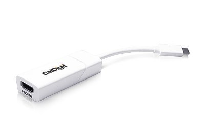CalDigit USB 3.1 Typ-C-zu-HDMI-4K-Adapter (Thunderbolt™ 3-kompatibel) für Apple 2016 MacBook Pro, MacBook Pro 2017, iMac Pro 2017, iMac 2017, MacBook 2017, Google Chromebook Pixel, Nokia Lumia 950/XL, Dell XPS, Razer Blade Stealth