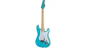 Kramer Focus VT-211S 6 strings Right Handed Electric Guitar with Termolo, Teal (KF21TECT1)