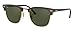 Produktbild Ray-Ban RB3016 Clubmaster Classic Unisex Sunglasses (Tortoise Frame / Green G-15 Lens W0366, 51)