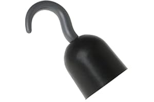 ATOSA garfio pirata negro y gris de 21 cm para disfraz de capitán