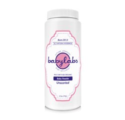 BABY POWDER (Organic - Unscented) (3.5oz) 99g
