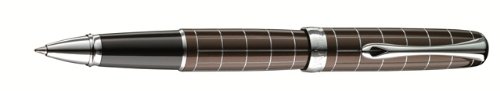 Diplomat Excellence a Marakesh Chrome Rhomb Guilloch Rollerball Pen