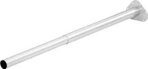 4er Set Teleskopfuß Tischbeine L 60 - 90 cm Verstellbar, Farbe WEISS