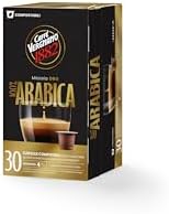 Caffè Vergnano 1882-30 Capsule Caffè Compostabili e Compatibili con Nespresso, 100% Arabica - Pack da 30 Capsule