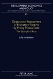 Image de Operational Assessment of Monetary Poverty by Proxy Means Tests: The Example of Peru