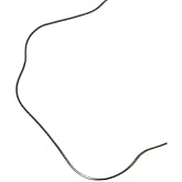 MITH SB TAKI, Unisex, Paslanmaz &Ccedil;elik, İtalyan Zincir Kolye, G&uuml;m&uuml;ş, 2mm Kalınlık, 45cm Uzunluk