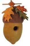 Pin Oak Acorn Felt Birdhouse