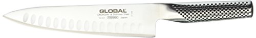 Global G-61 Kochmesser mit Kullenschliff 20 cm