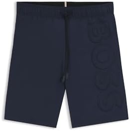 BOSS Whale, Costume a Pantaloncino, Uomo, Blu (New - Navy413), M