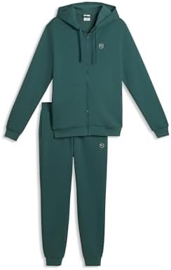 PUMA Tuta Essentials Elevated da uomo S, Emerald Ice Green