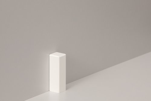Sockelleiste Leiste Altberliner / Hamburger Profil (19×60 mm) – MDF weiß foliert - 3