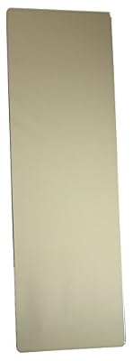 Mungai Mirrors - Miroir rectangulaire en acrylique - plastique Argenté 120 x 30 cm.