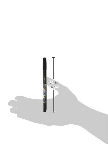 Tombow WS-BS Brush Pen Fudenosuke, weiche Spitze, schreibfarbe schwarz - 3