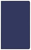 Taschenkalender Pluto geheftet PVC blau 2020: Terminplaner mit Monatskalendarium und Uhrzeit. Dünner Buchkalender - wiederverwendbar. 1 Monat 2 Seiten. 8,7 x 15,3 cm by 