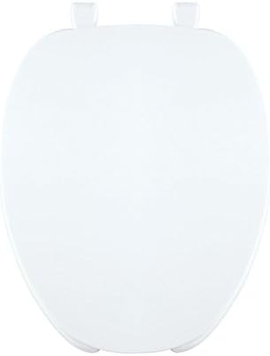 Centoco620-001 Plastic Elongated Toilet Seat with Open Front, White