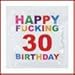 Produktbild bb10 Schmuck 30.Geburtstag Scherzartikel Geburtstagsgag Spass Kondom zum 30.Geburtstag lustiges Geschenk mit Aufschrift Happy Fucking 30 Birthday
