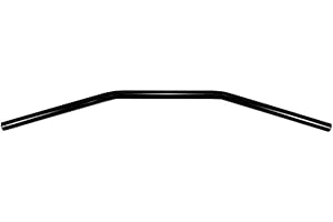 WESTLAND CUSTOMS 1 Pouce (25,4mm) Guidon Drag Bar 90cm Noir compatible avec Harley-Davidson