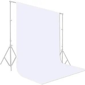 4x8FT White LEKERA Backdrop Photo Light Studio Photography Background ( Stand Not Included ) Reflector (White)