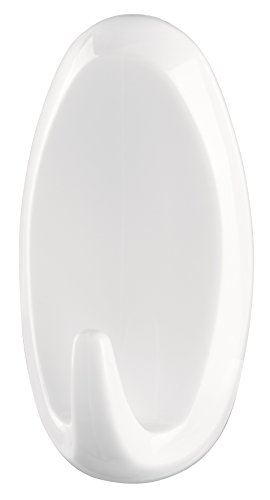 Powerstrips Haken Oval, weiss, 2 Stk - 2