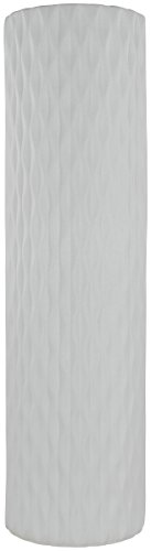 Design Blumenvase gerade – M weiß - 2