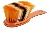 SALON & PARLOR HAIR DUSTER BRUSH WOODEN,NECK DUSTER BRUSH, POWDER CLEANING BRUSH